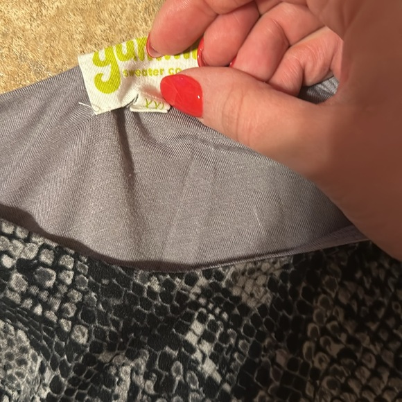 🎉Host Pick🎉 Yummy Sweater Co. Snakeskin Bodysuit - Picture 2 of 5